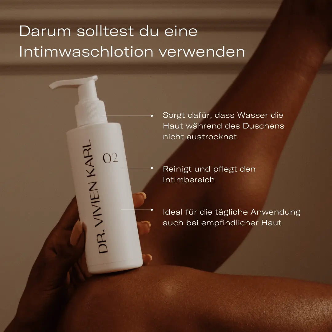 Natürliche Intimwaschlotion Darum