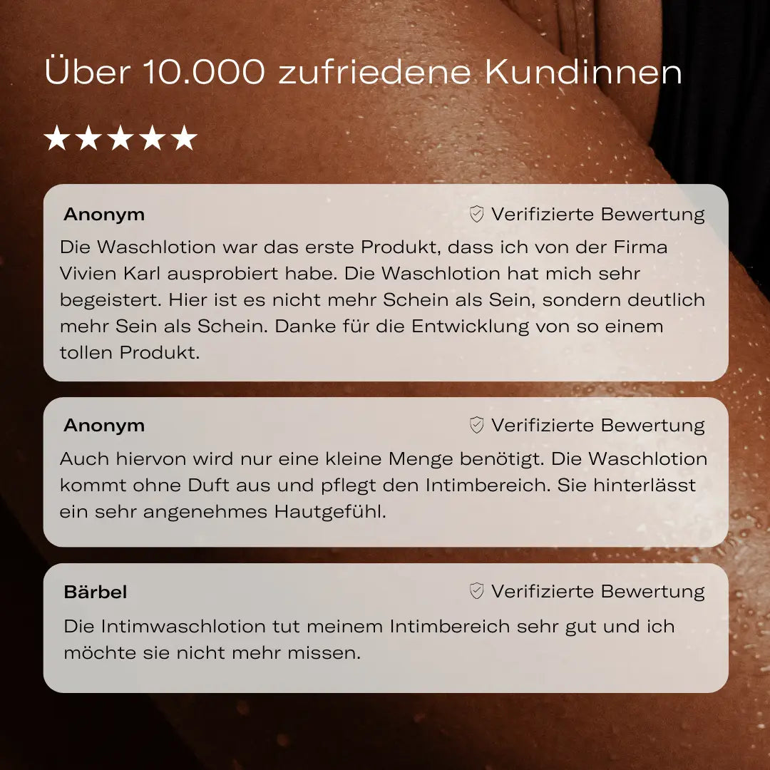 Natürliche Intimwaschlotion