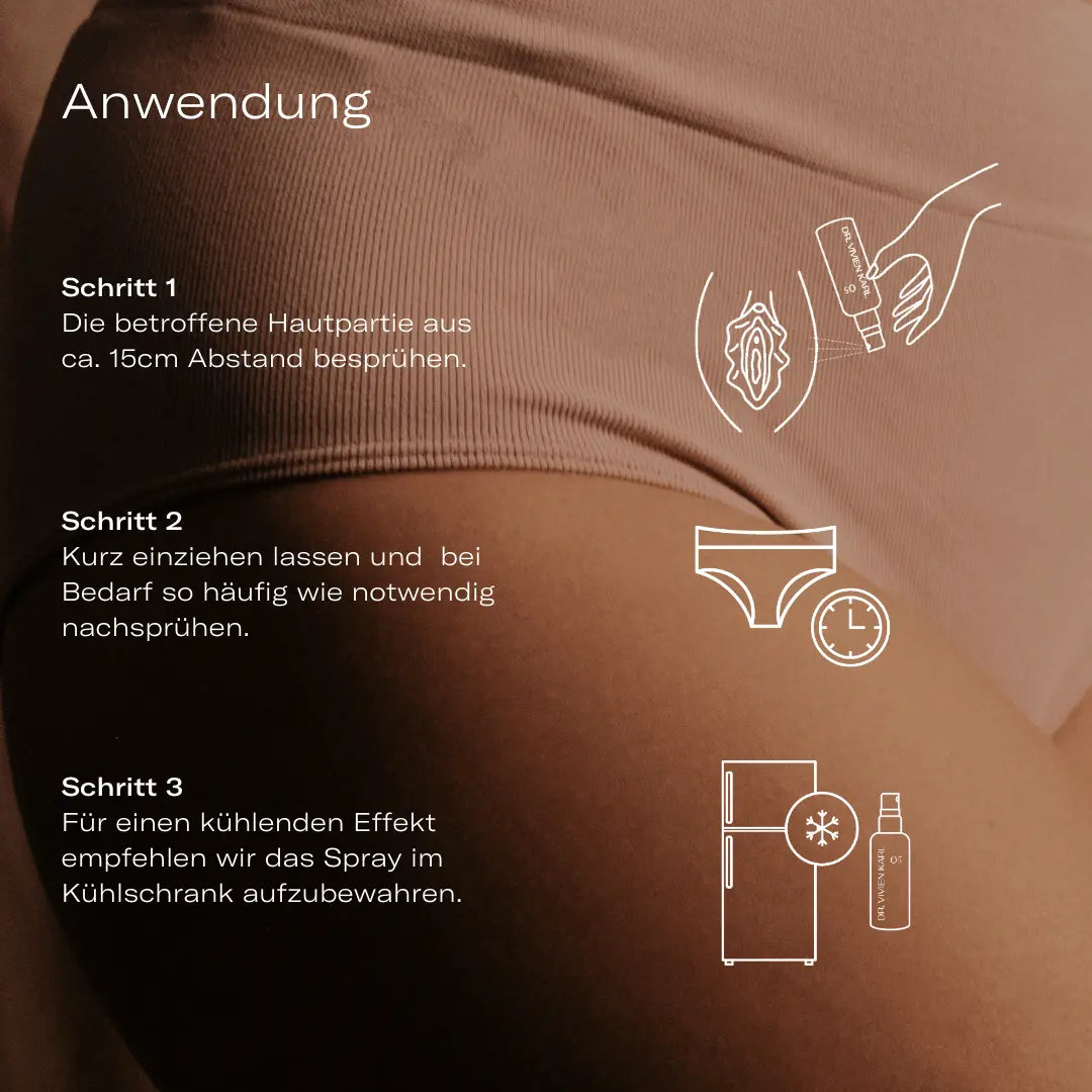 Pflegespray Infektion Anwendung