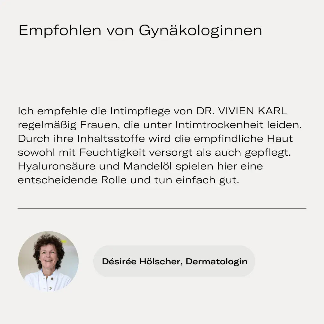 Gyn-Empfehlung Intimpflege