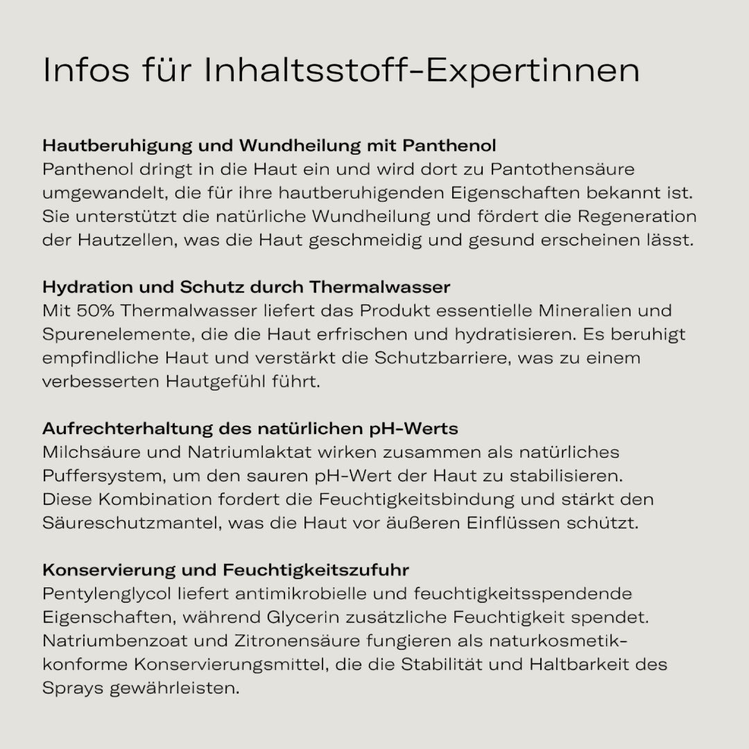 Pflegespray Infektion