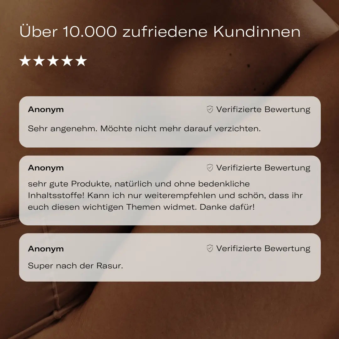 Pflegespray Infektion Kundenzufriedenheit