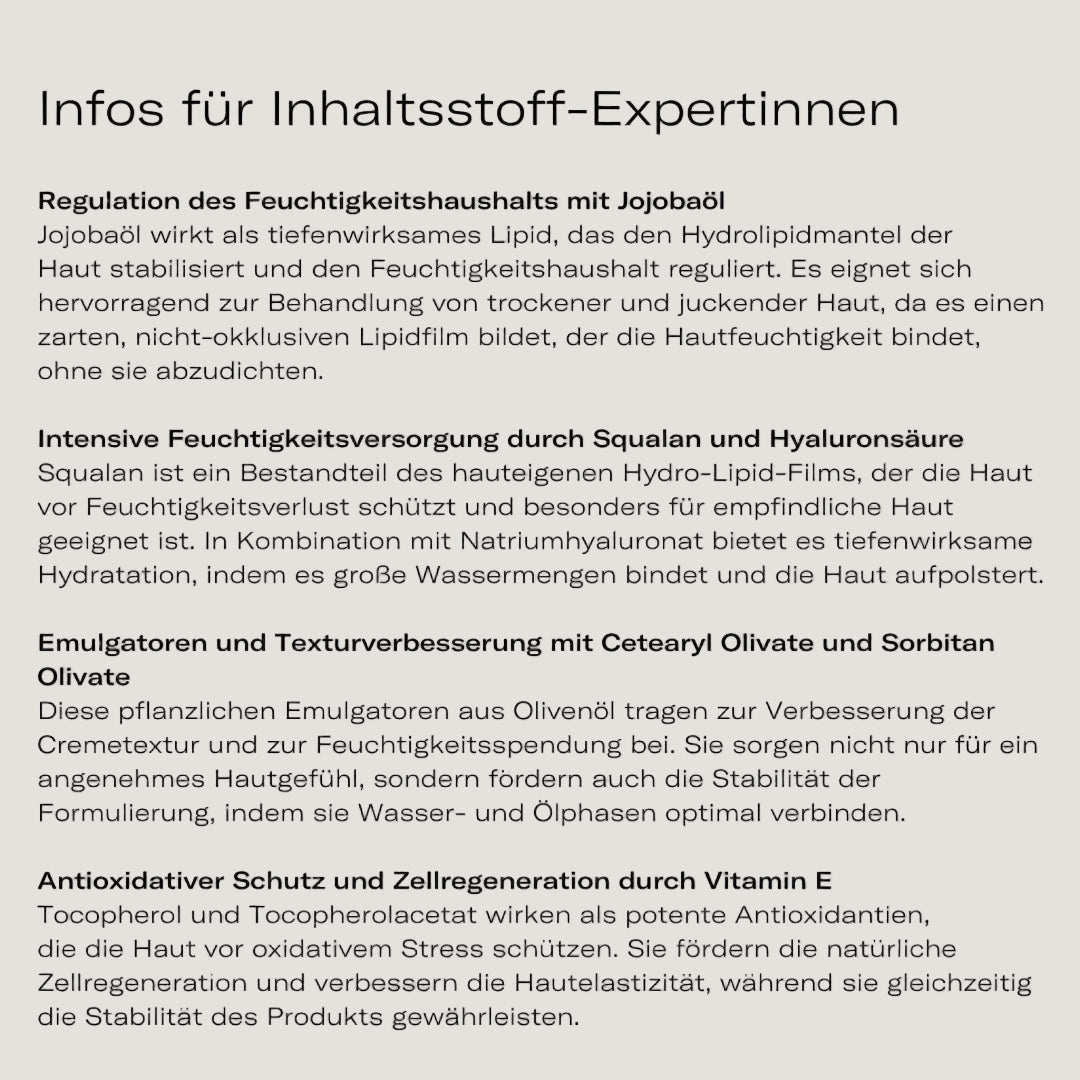 Natürliche Gleitcreme