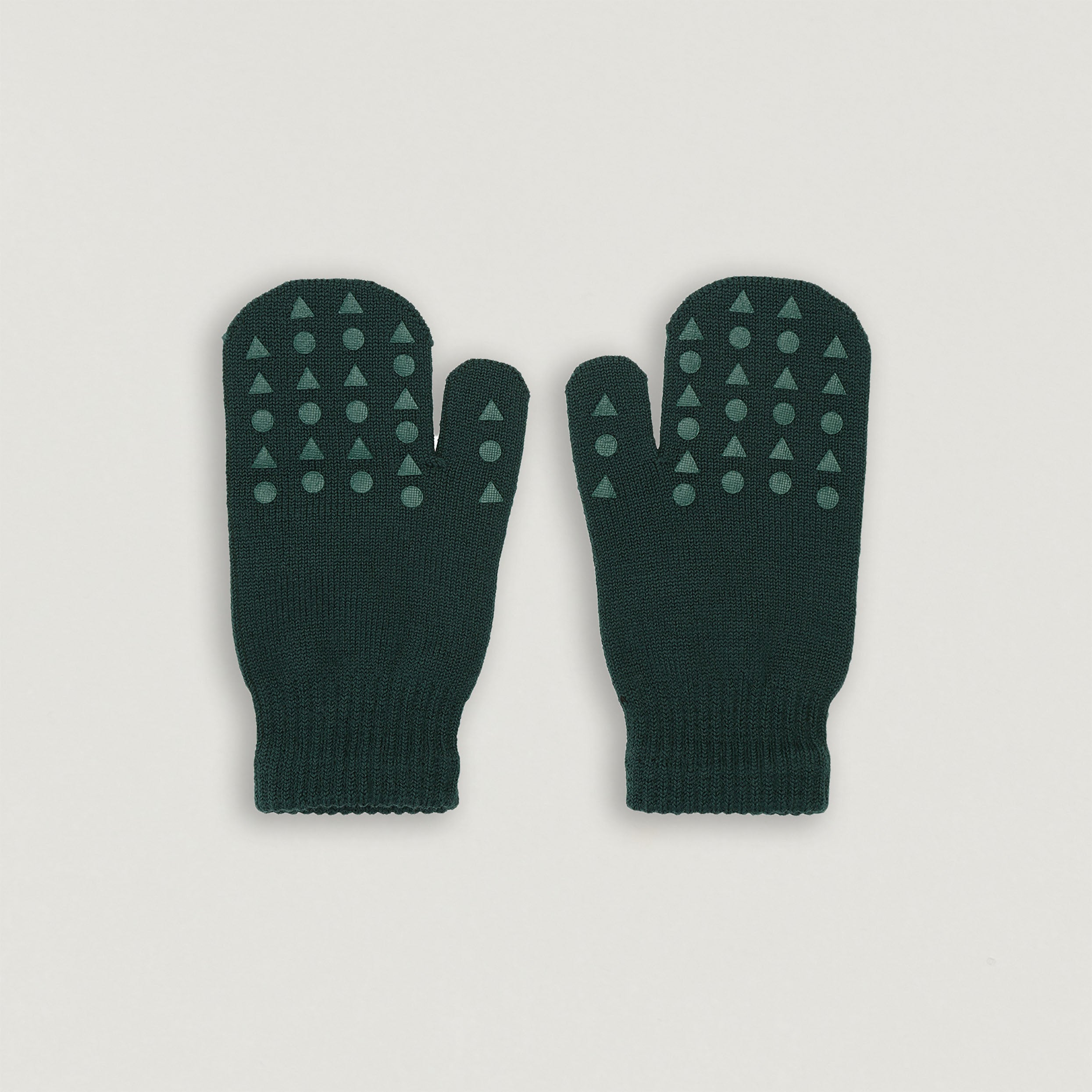 Handschuhe aus Wolle von Go Baby Go in forest-green