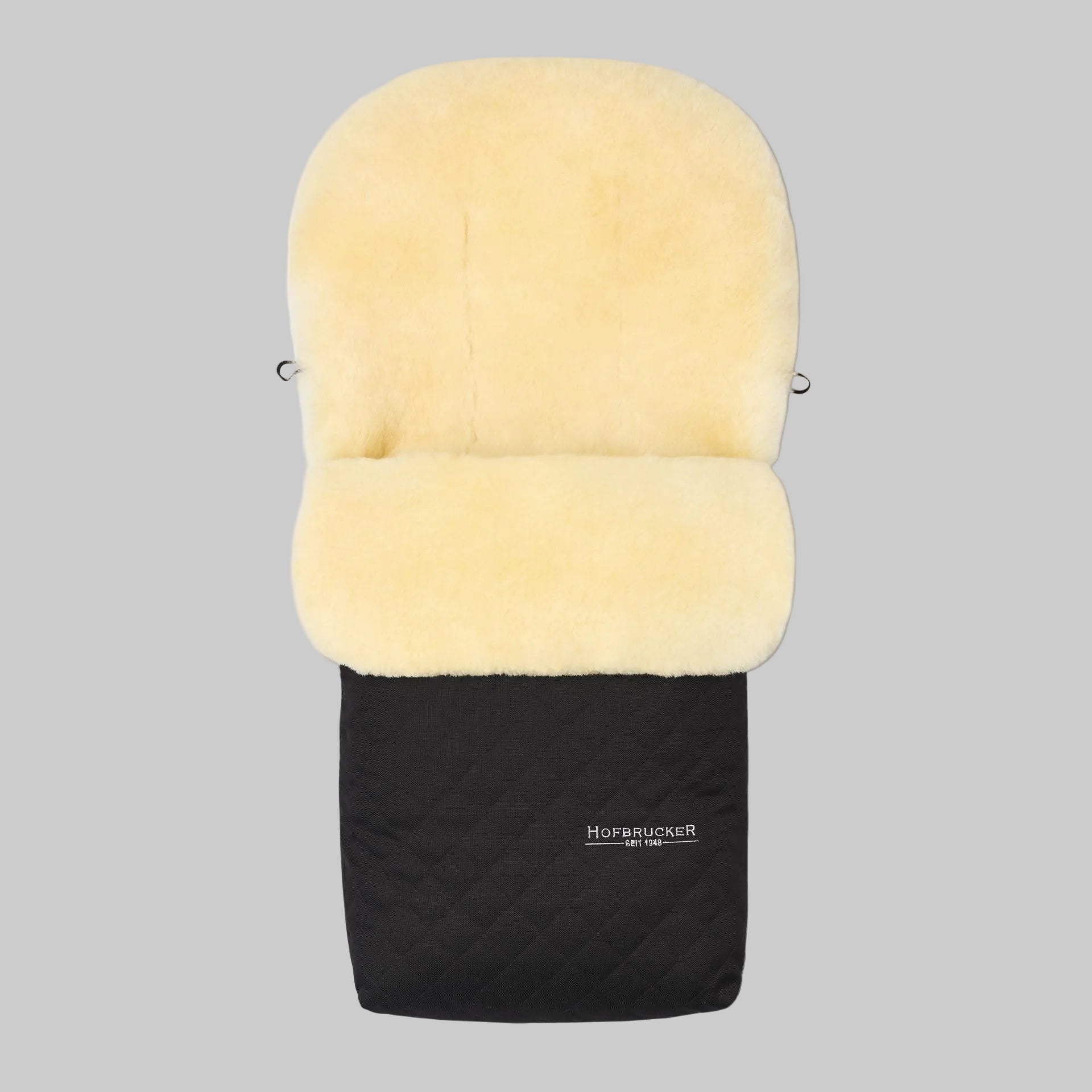 Hofbrucker Fusssack Lammfell Limited Schwarz