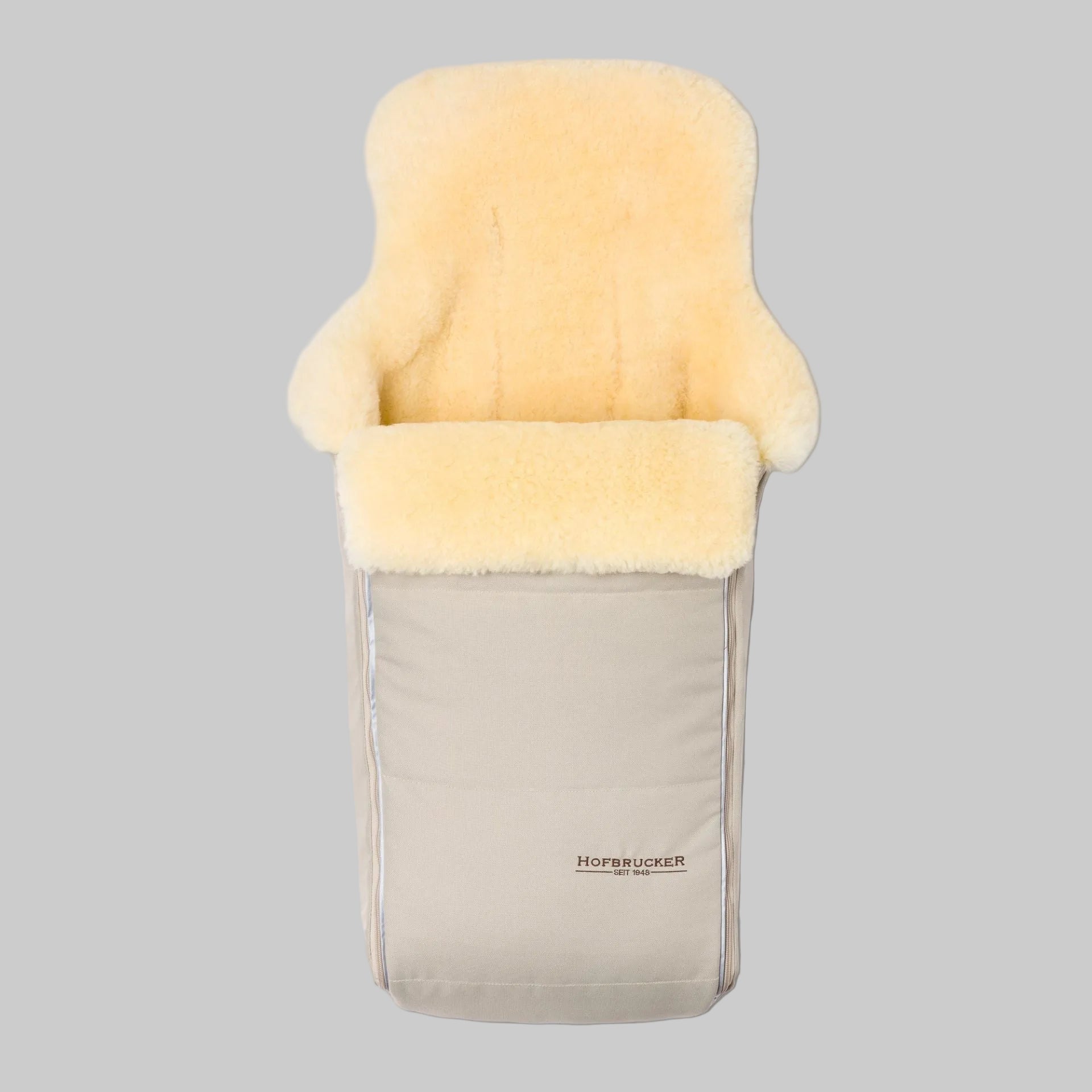 Hofbrucker Lammfellfussack Esikmo Beige
