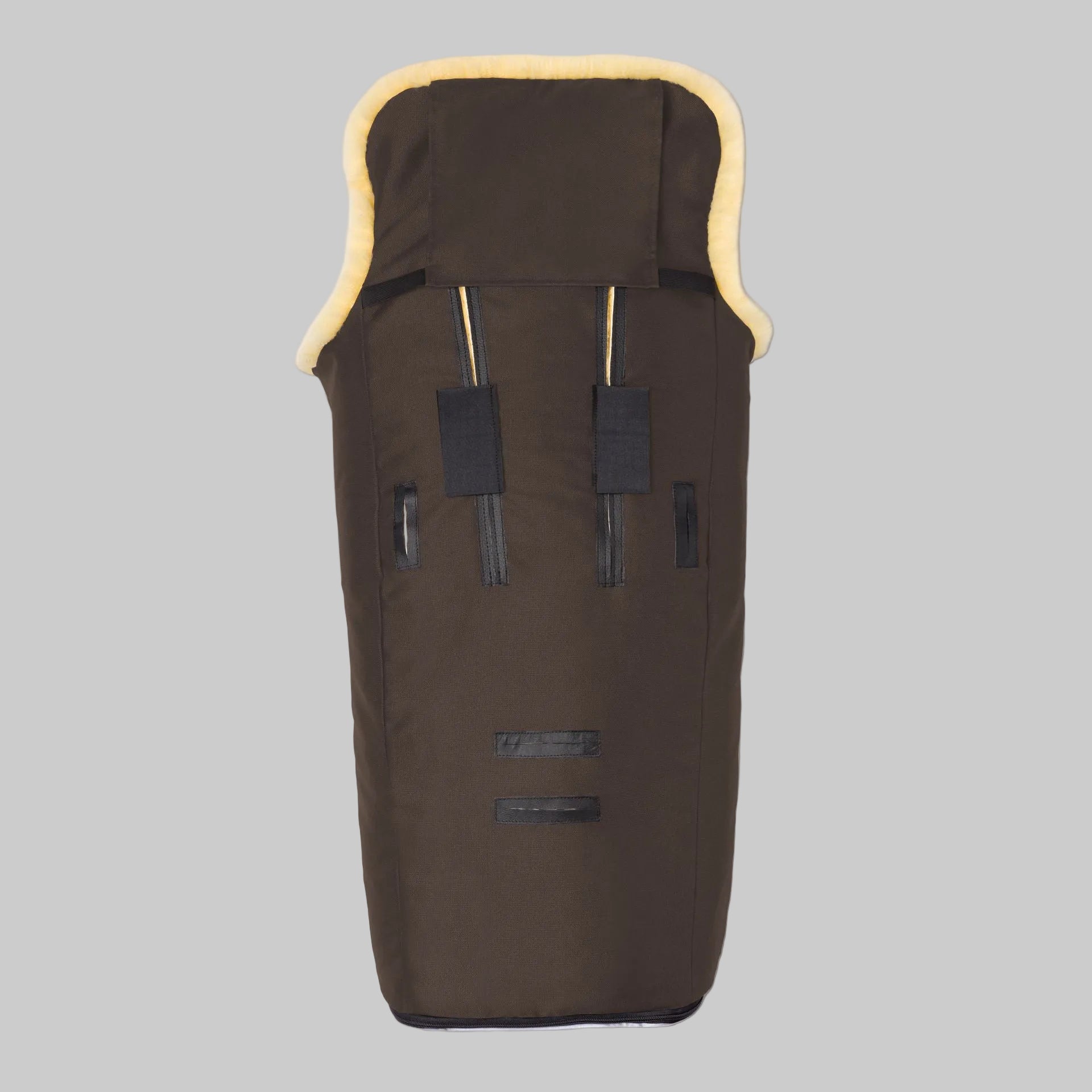 Hofbrucker Lammfellfussack Esikmo Braun