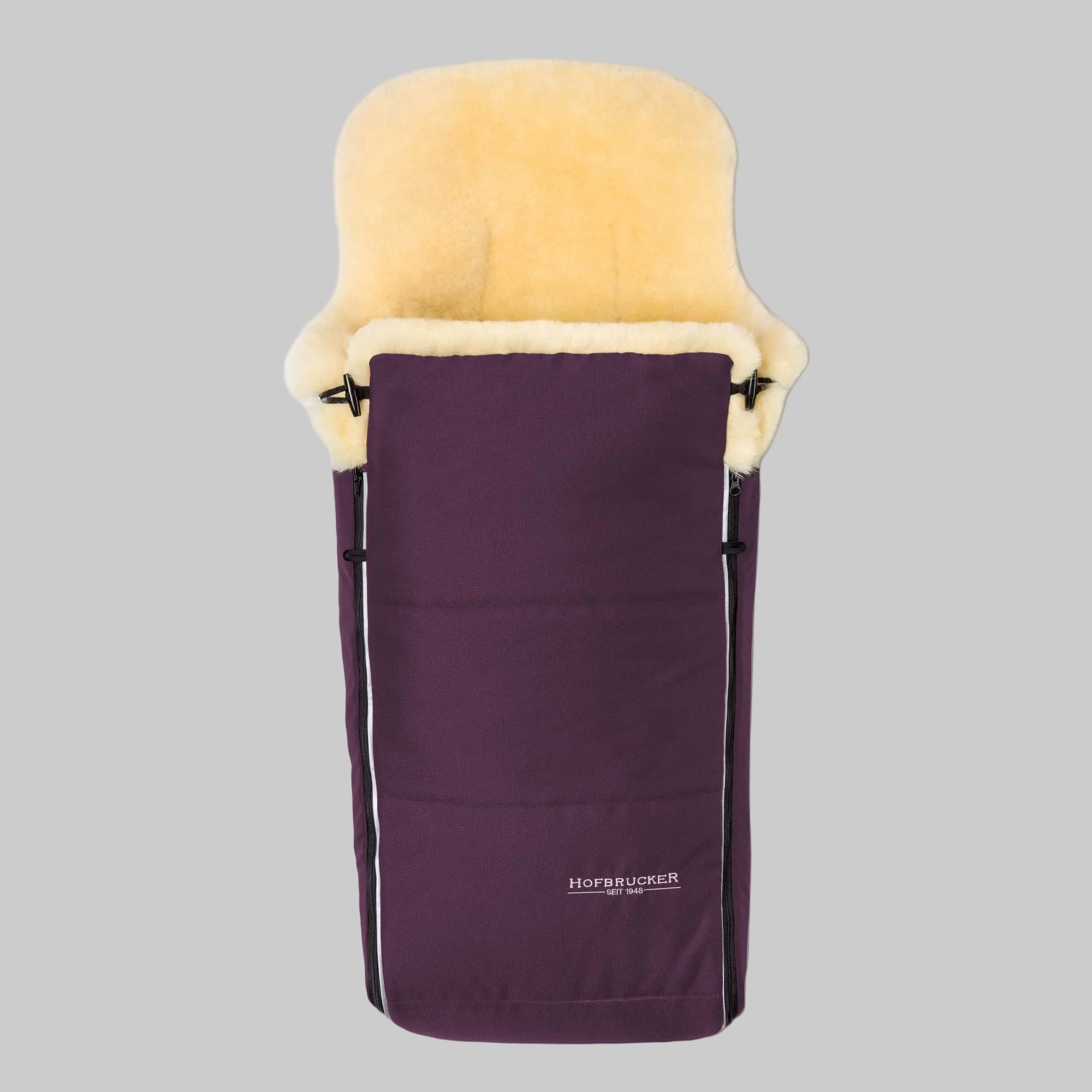 Hofbrucker Lammfellfussack Esikmo Pflaume