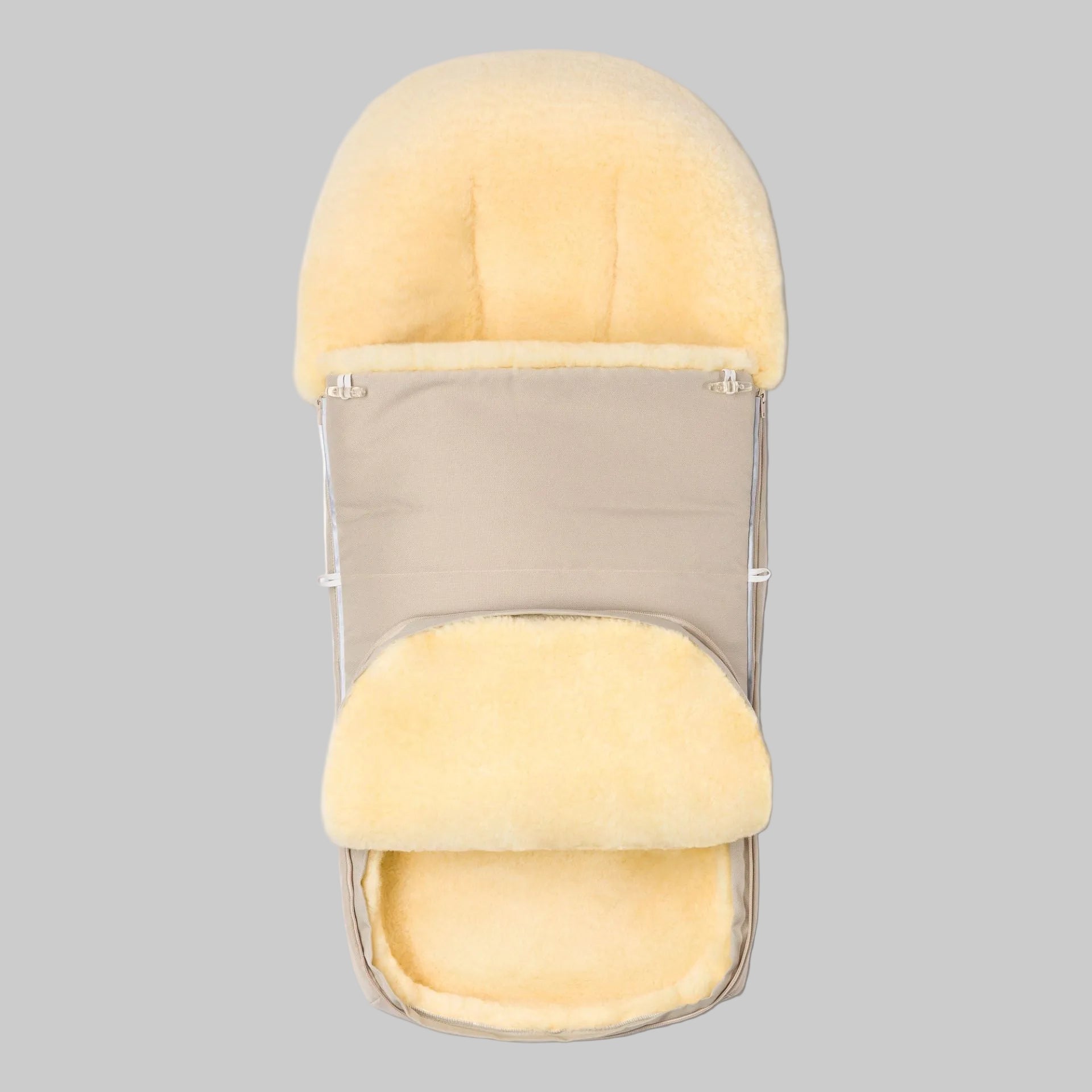 Hofbrucker Fusssack Lammfell Polaris Beige