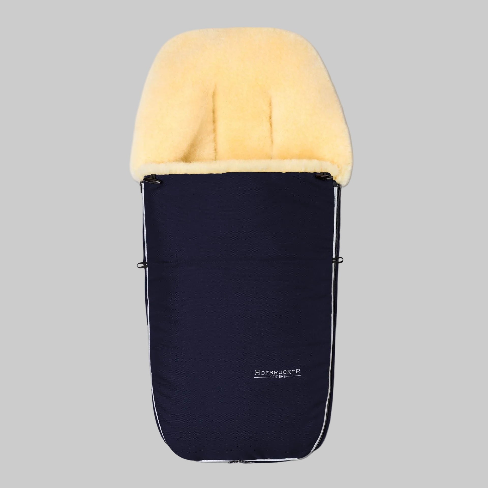 Hofbrucker Fusssack Lammfell Polaris Navy