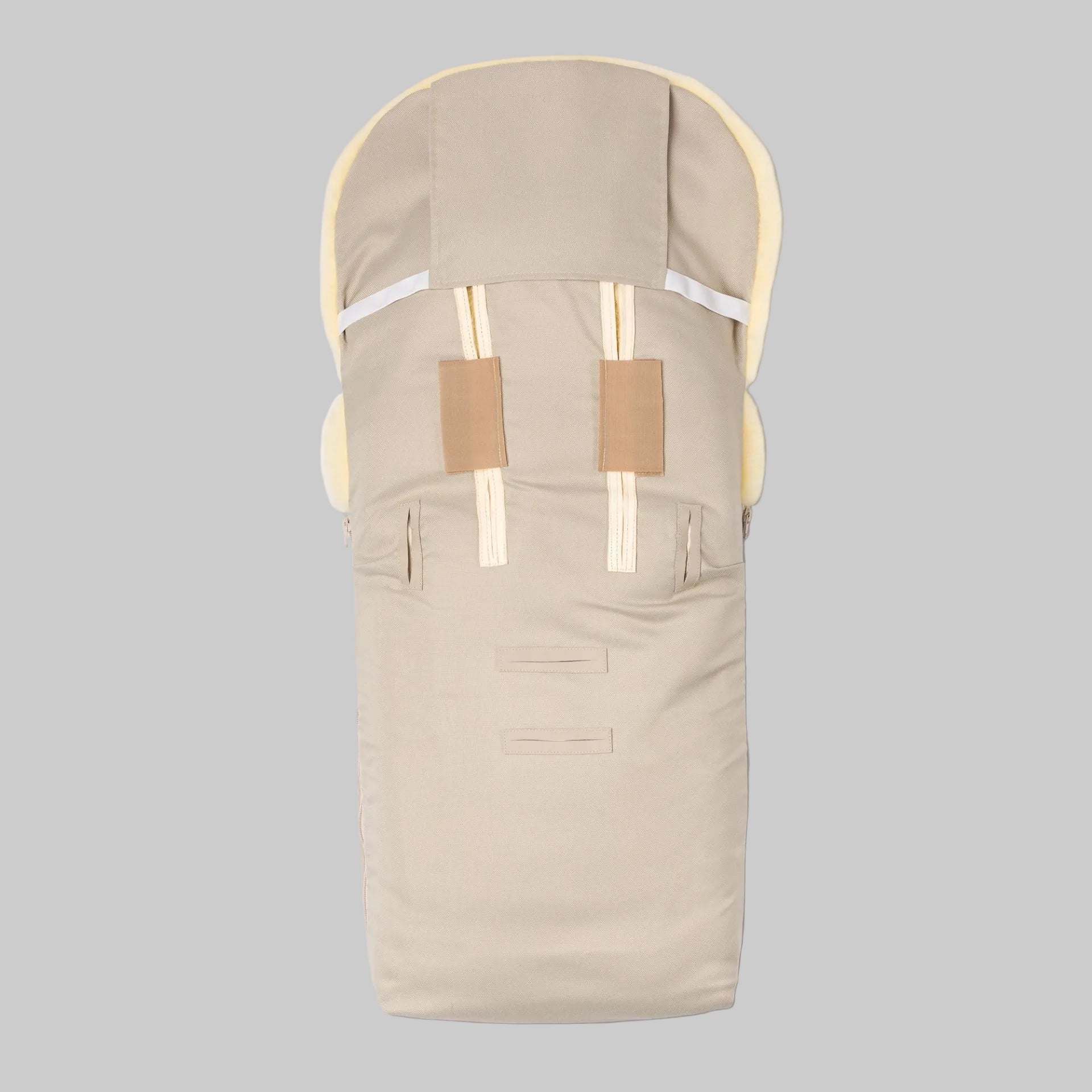 Hofbrucker Lammfell Fußsack beige