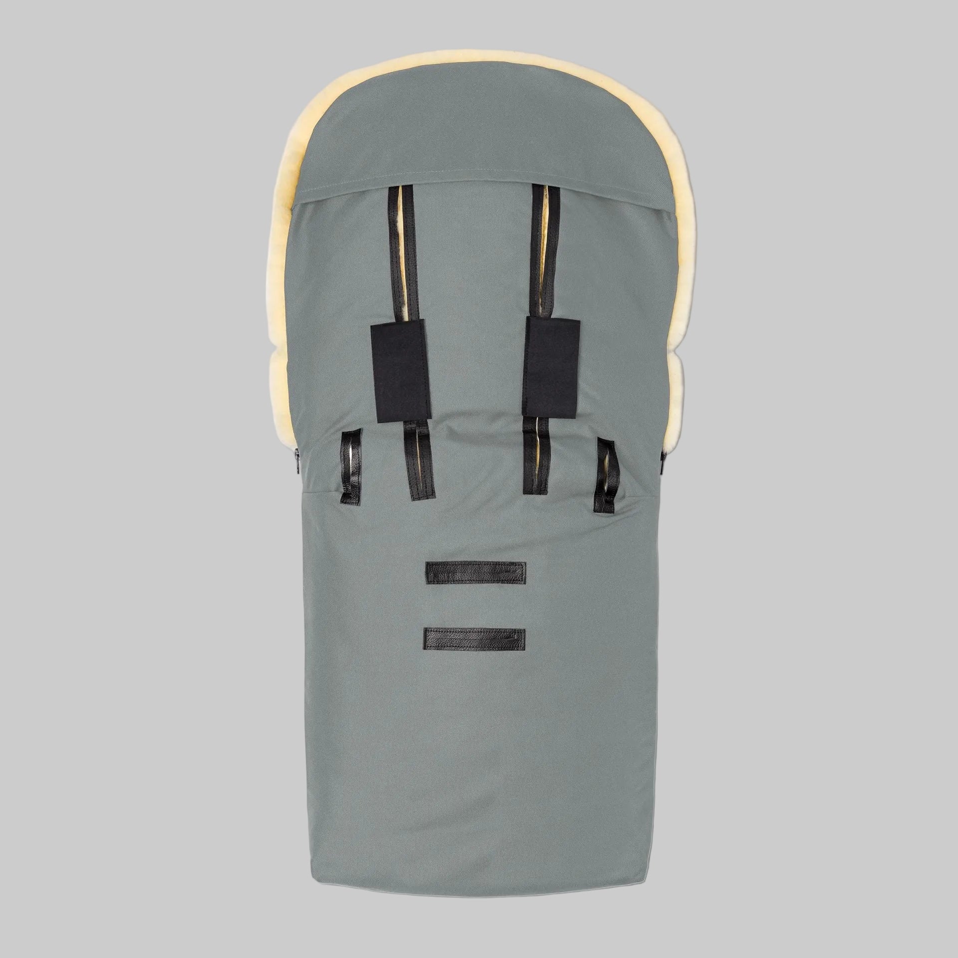 Hofbrucker Lammfell Fußsack Silber