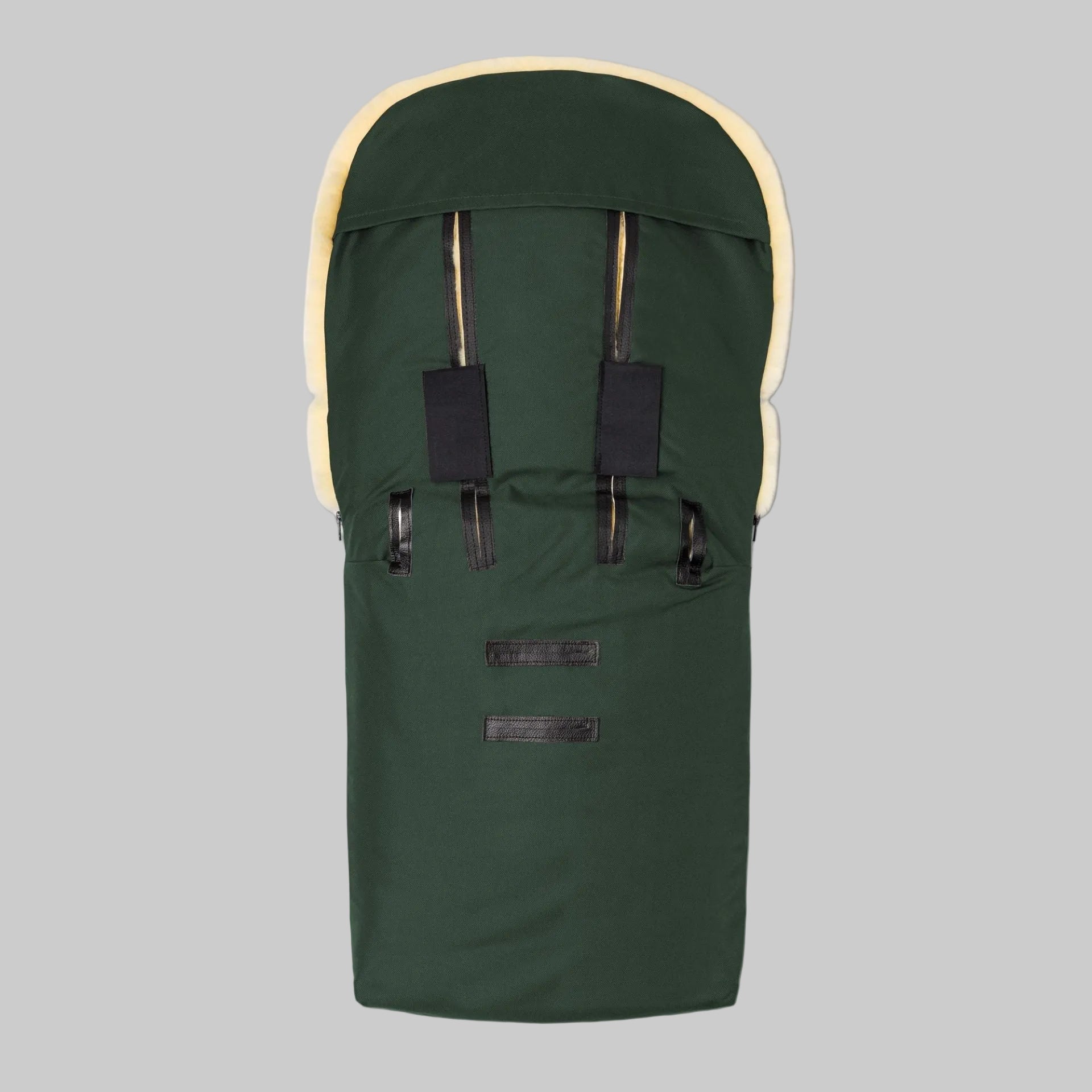 Hofbrucker Lammfell Fußsack Tannengrün