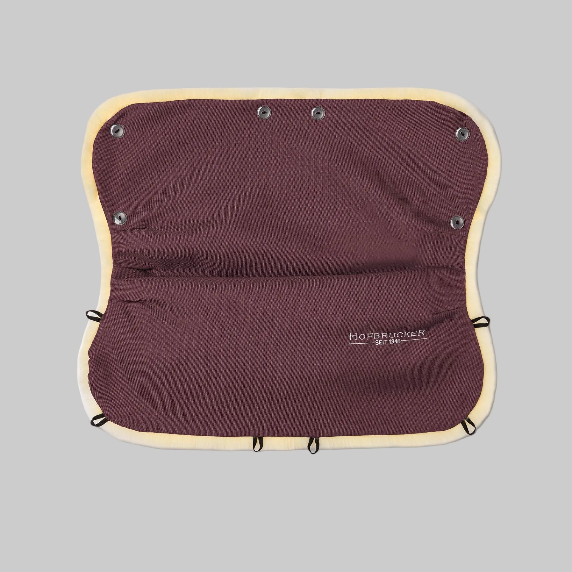 Hofbrucker Handmuff Bordeaux