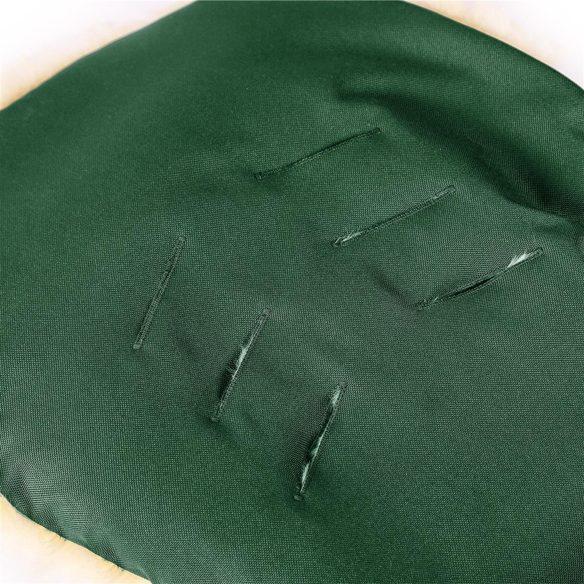 Hofbrucker Lammfell Fusssack Autoschale  Tannengruen