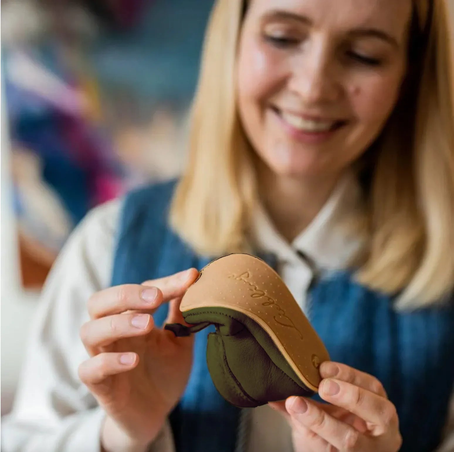 Sissi Rasche | Limited Edition Lauflernschuh khaki