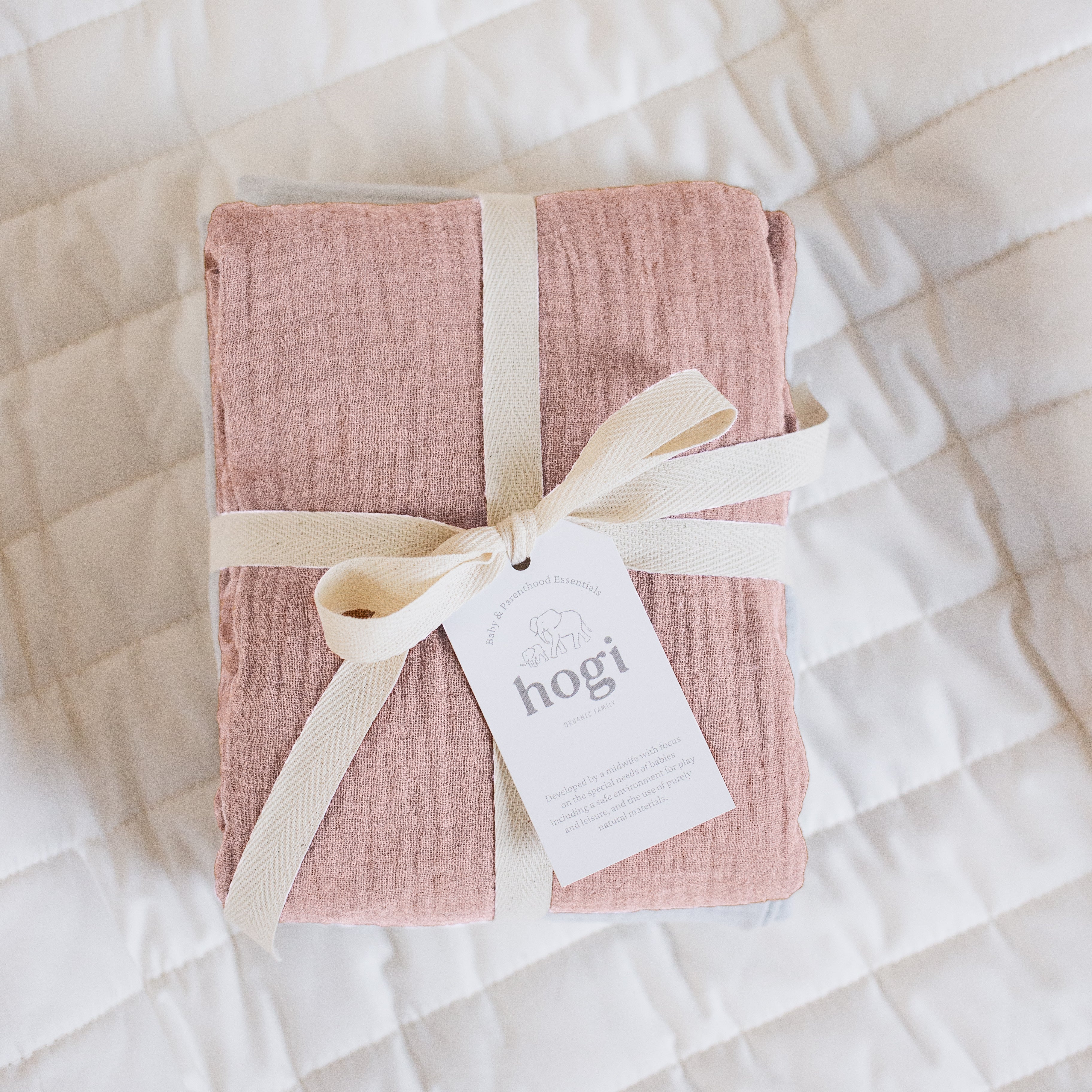 Muslin Cover for Changing Pad with Wedge – 100% Organic Cotton