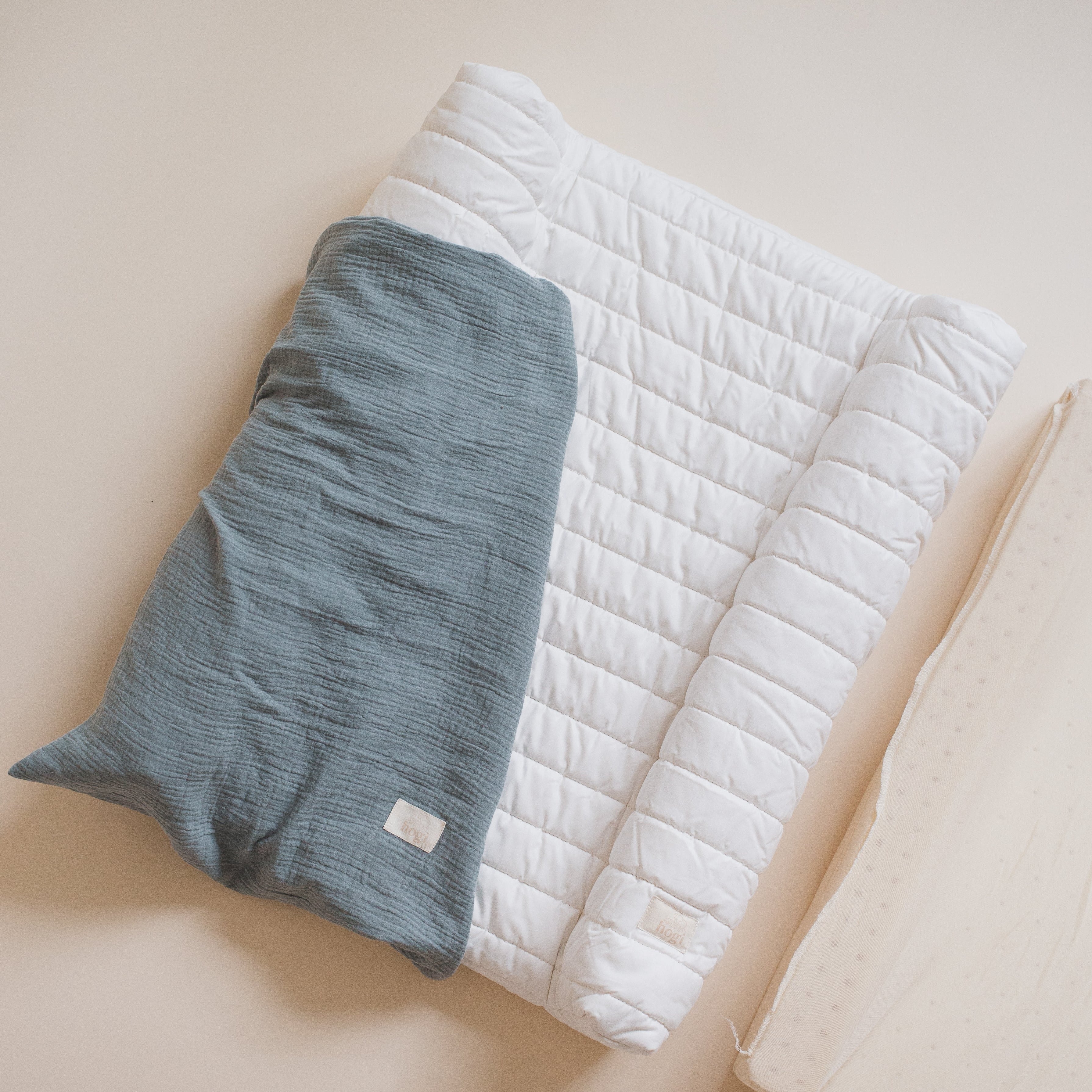 Muslin Cover for Changing Pad with Wedge – 100% Organic Cotton