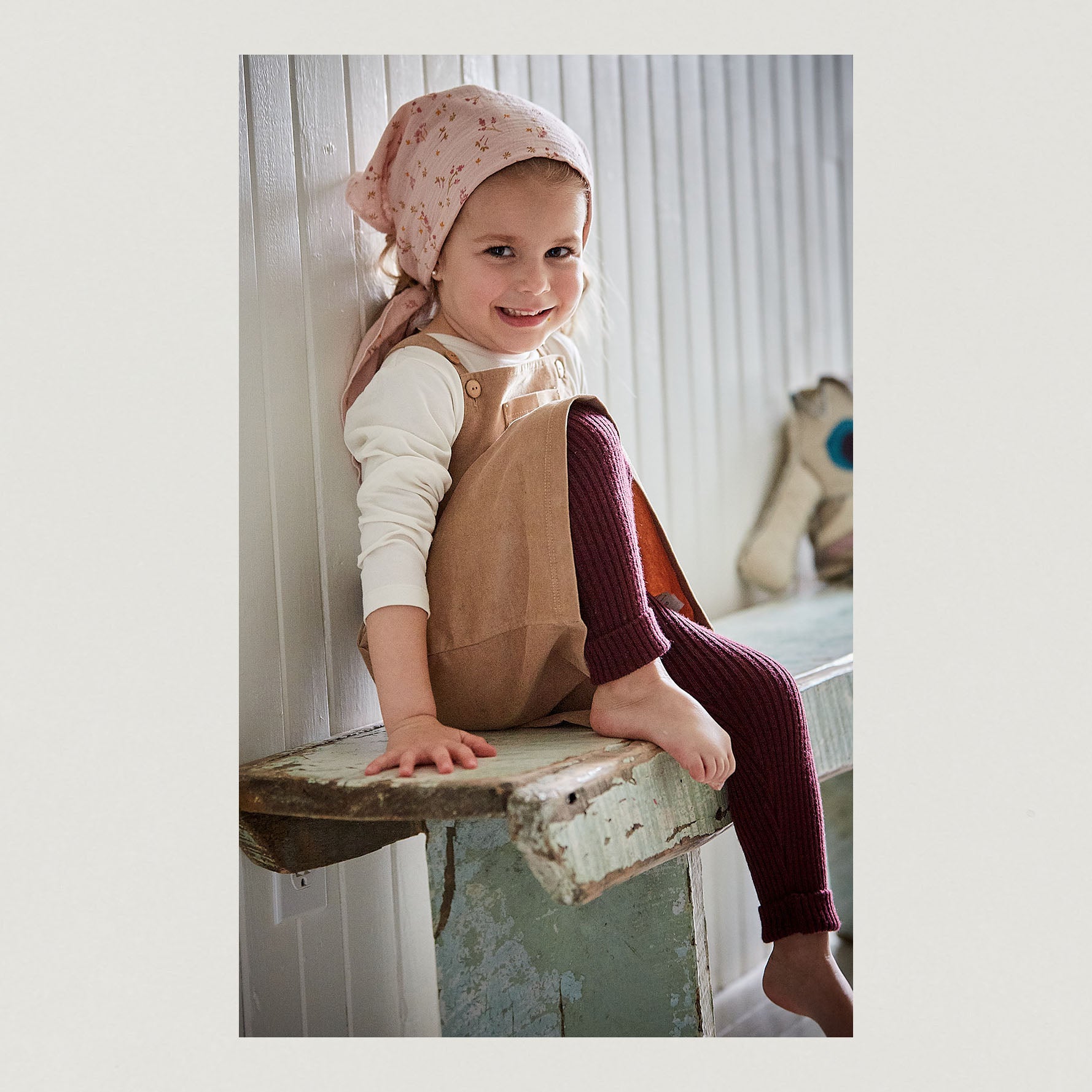Rippstrick-Leggings aus 100 % Wolle – Warm, weich & robust für kalte Tage