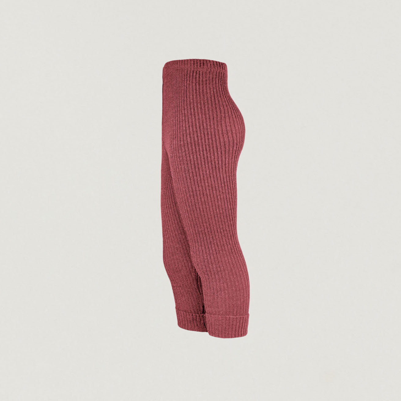 Rippstrick-Leggings aus 100 % Wolle – Warm, weich & robust für kalte Tage