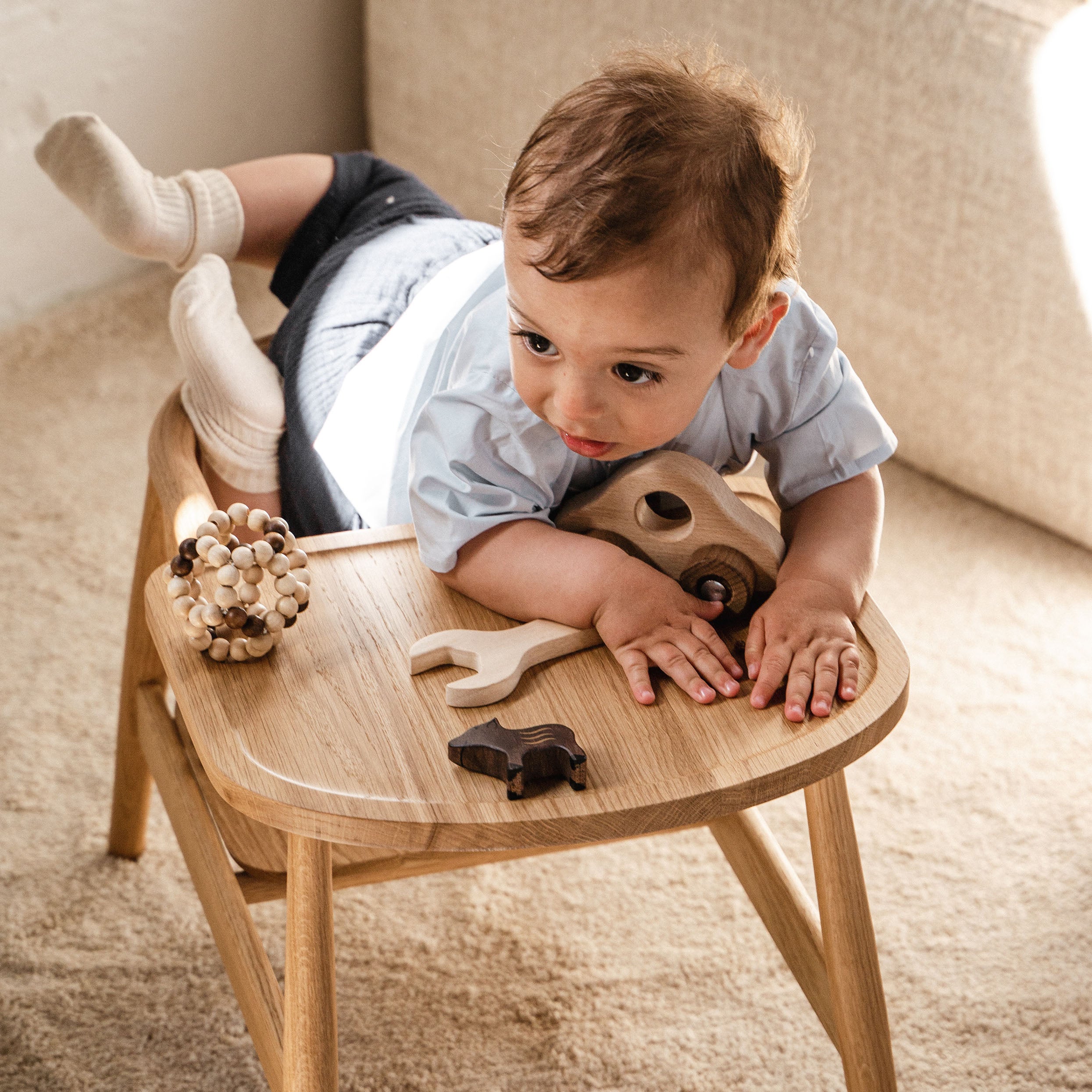 Smilla Toddler Chair – Solid Oak Chair for Toddlers