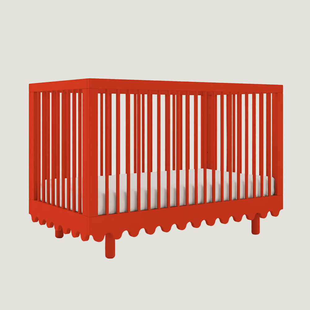 Oeuf Moss Kinderbett rot