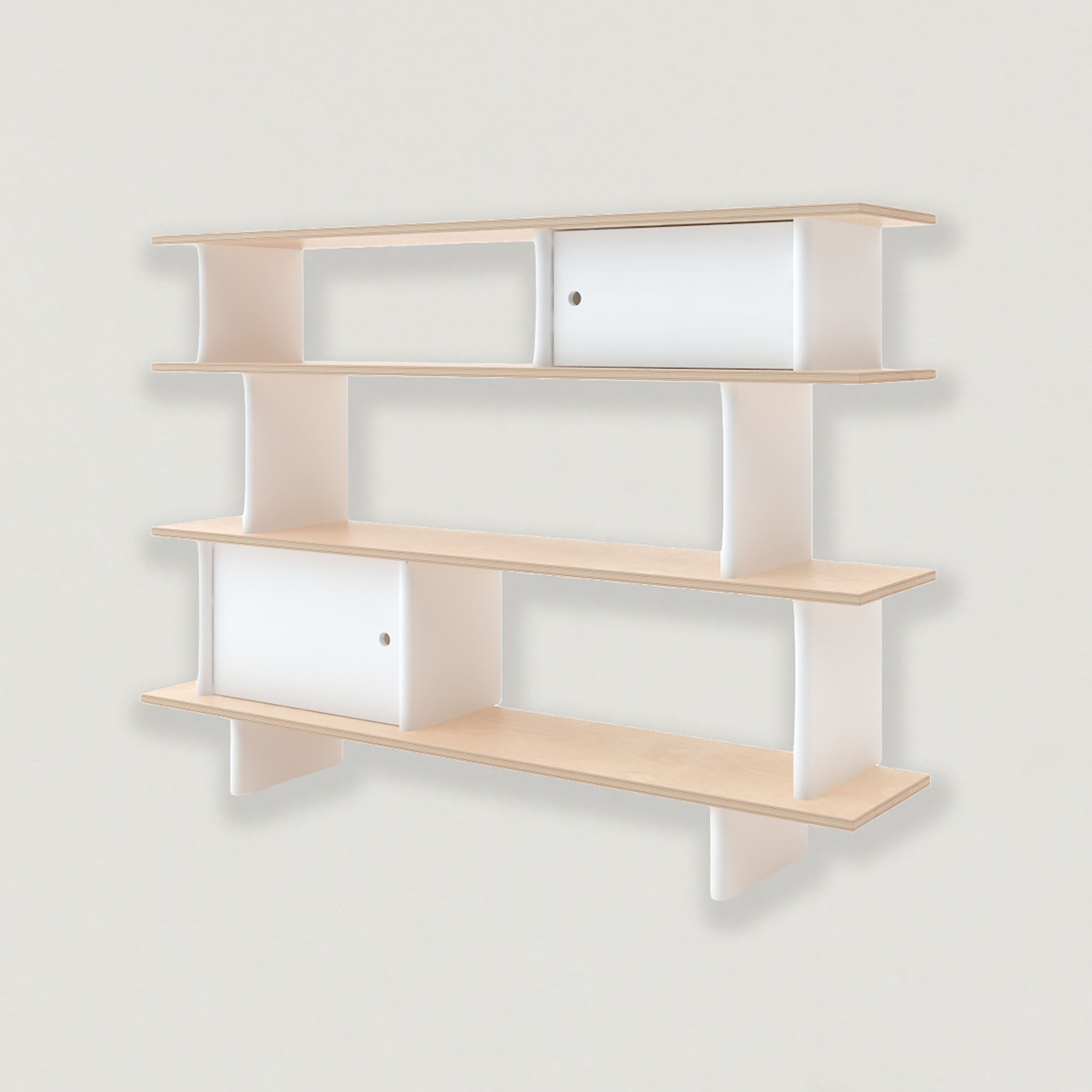 Oeuf Mini Library Buche seitlich