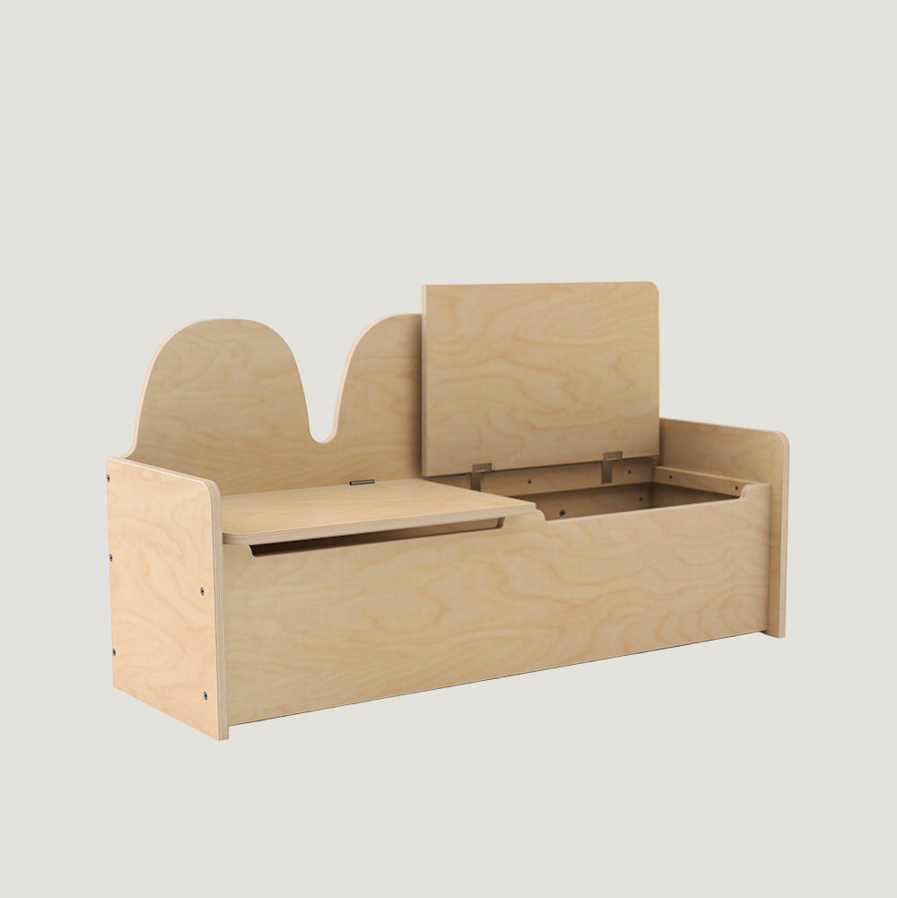 Oeuf NY Camel Storage Bench Buche offen