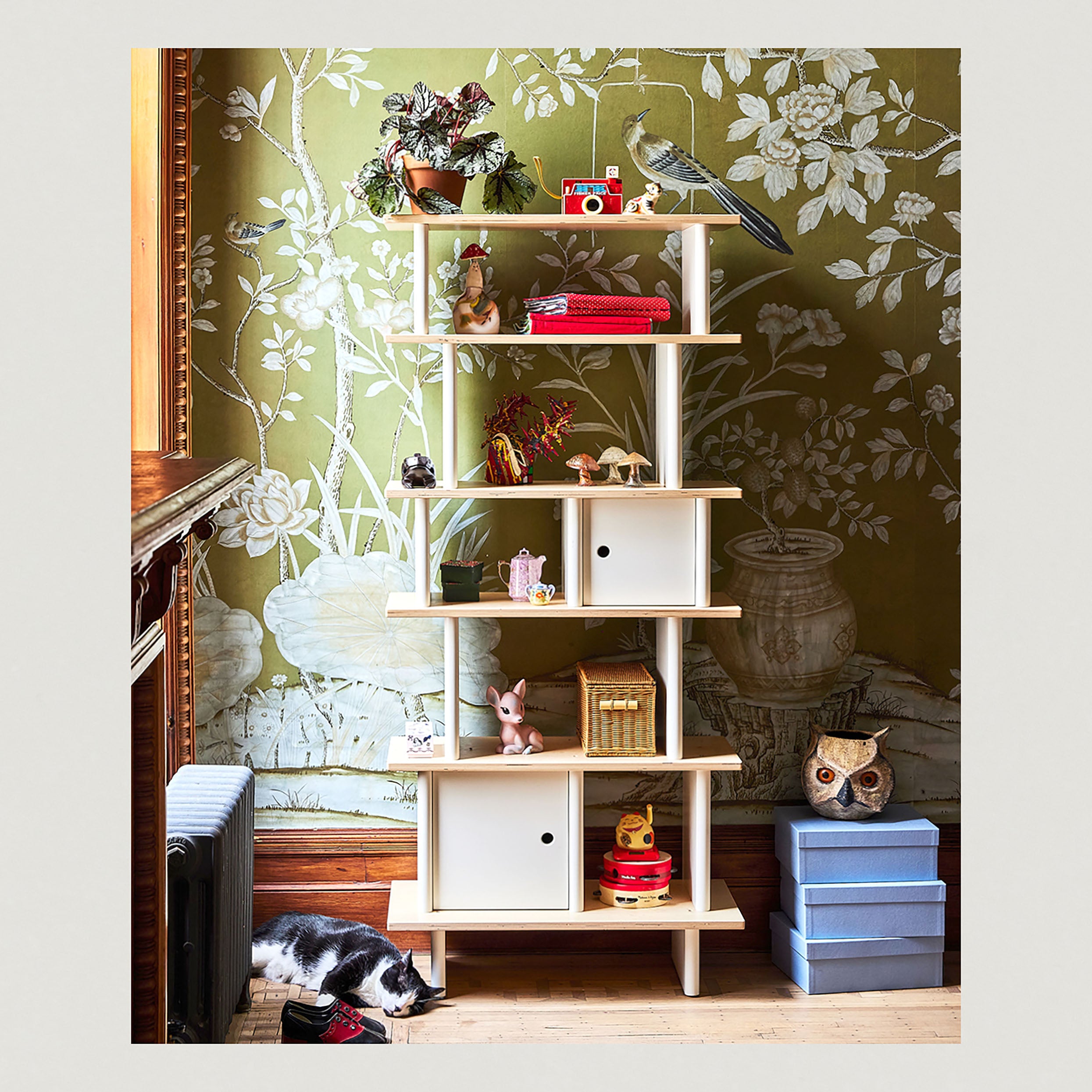 Oeuf Mini Library Vertikal Buche