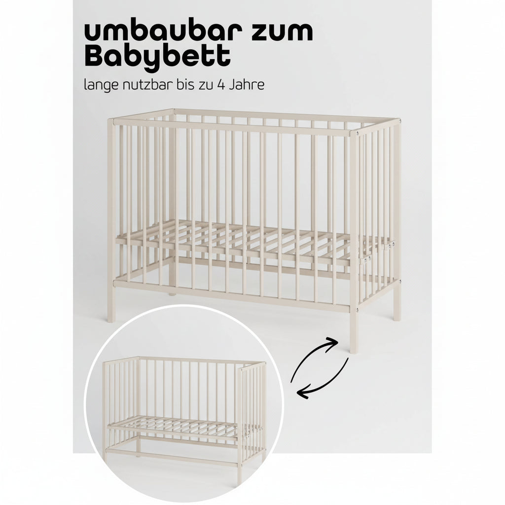 Sämann Beistellbett Sahara Dust