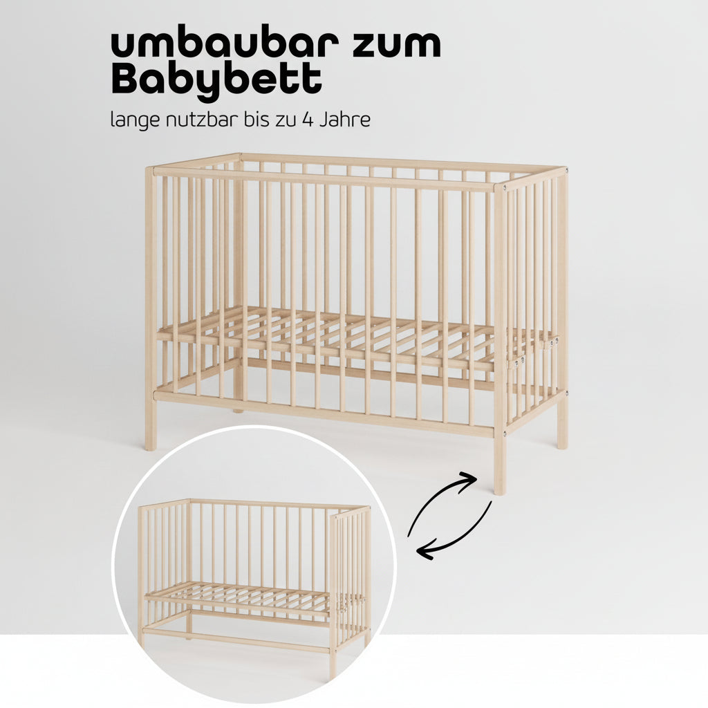 Saemann Beistellbett Nature