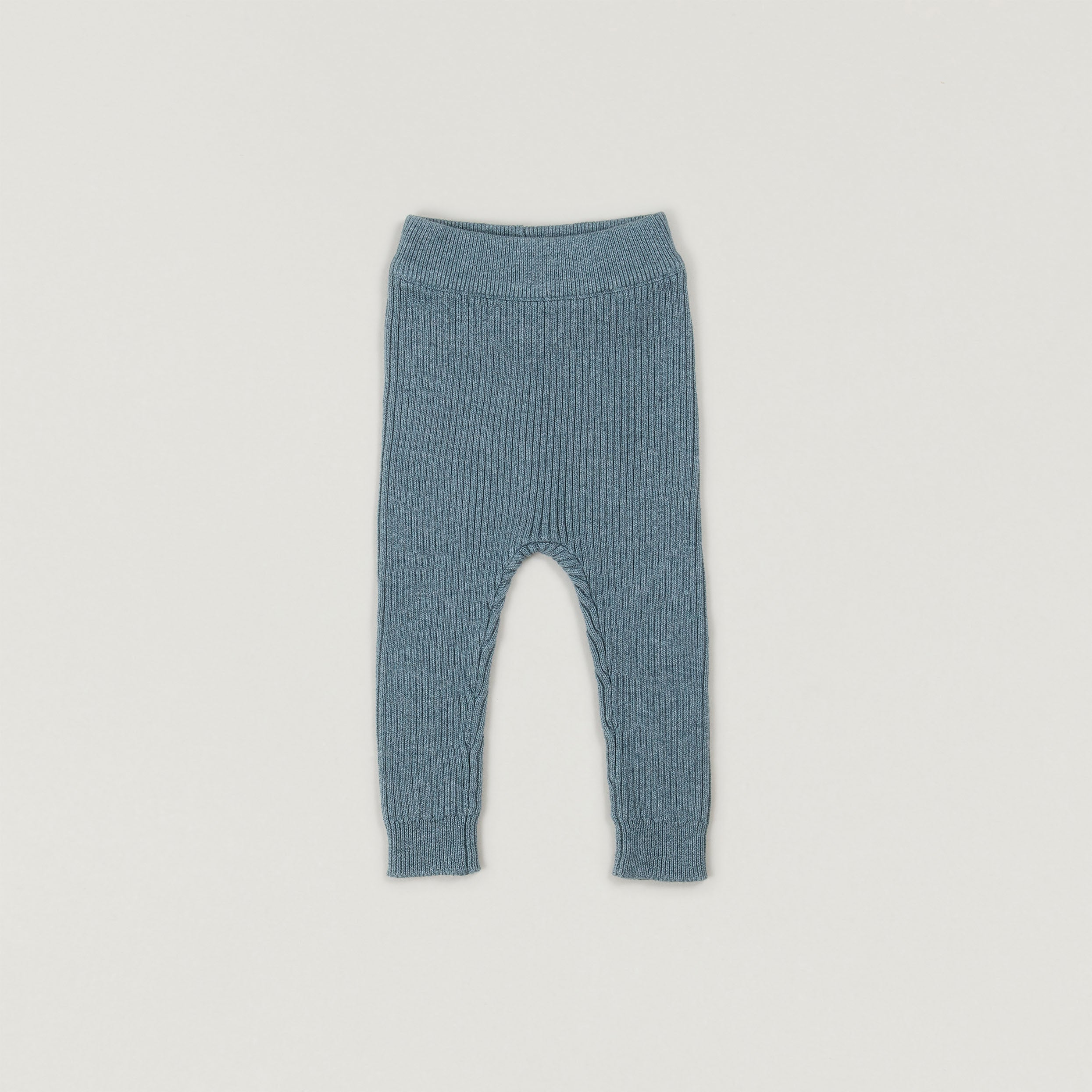 Baby Rib Leggings in 100% Organic Cotton (GOTS)