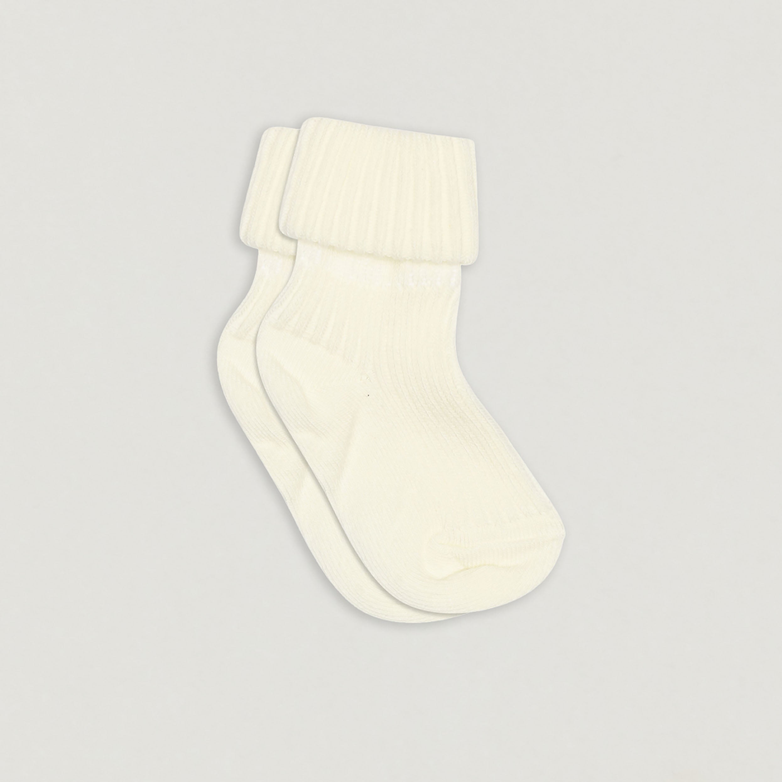 Produktfoto Socken aus Baumwolle creme