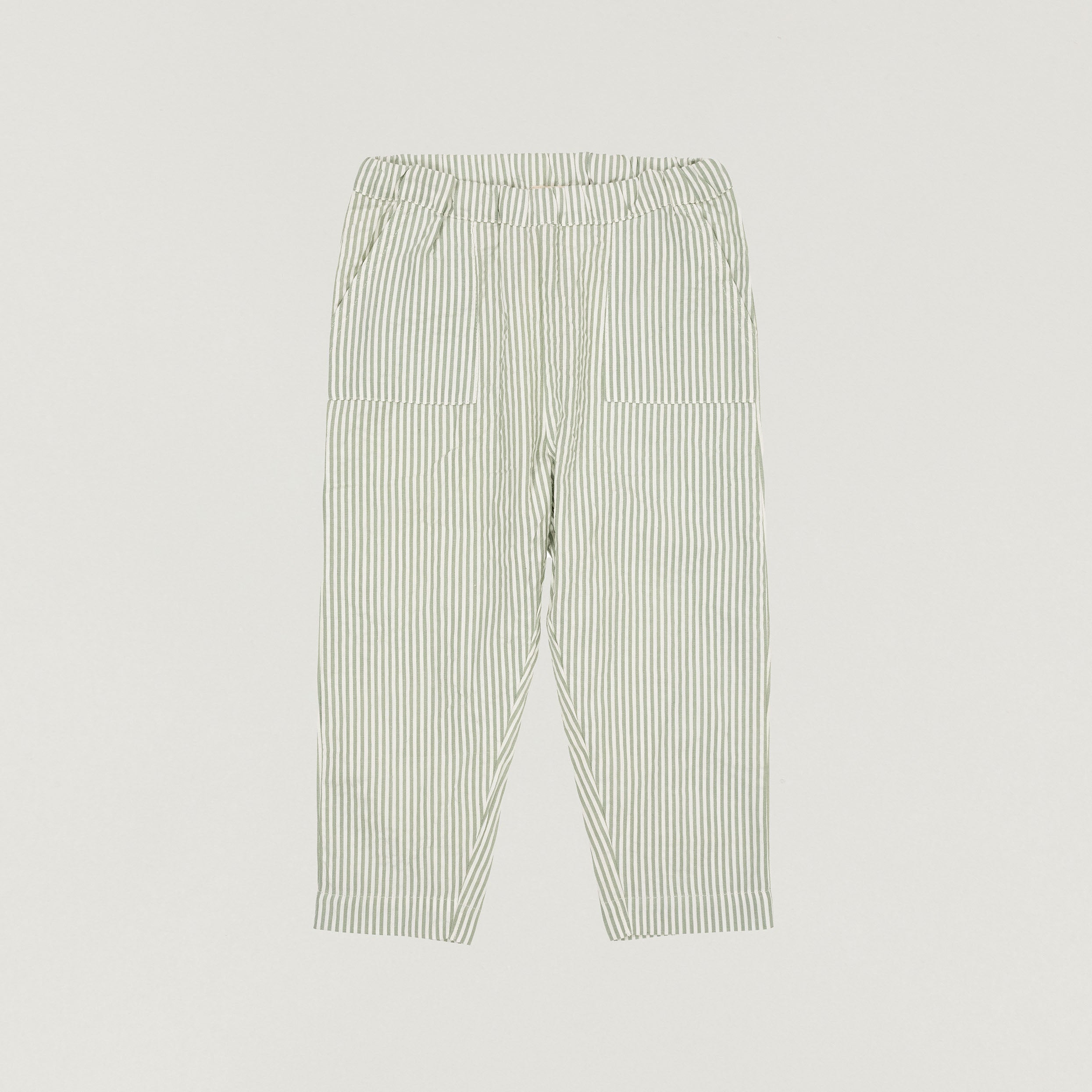 striped seersucker pants