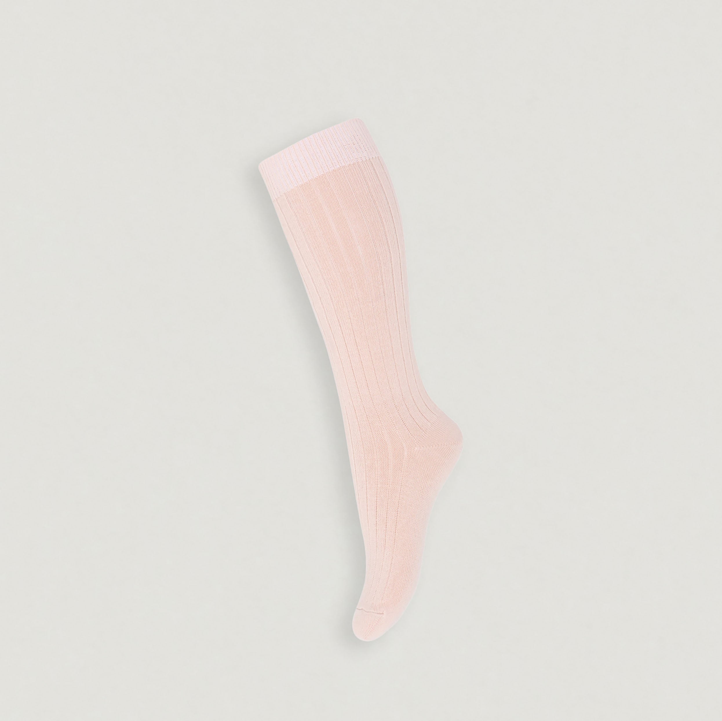 Kniestrümpfe aus Wolle von mp Denmark in rose dust