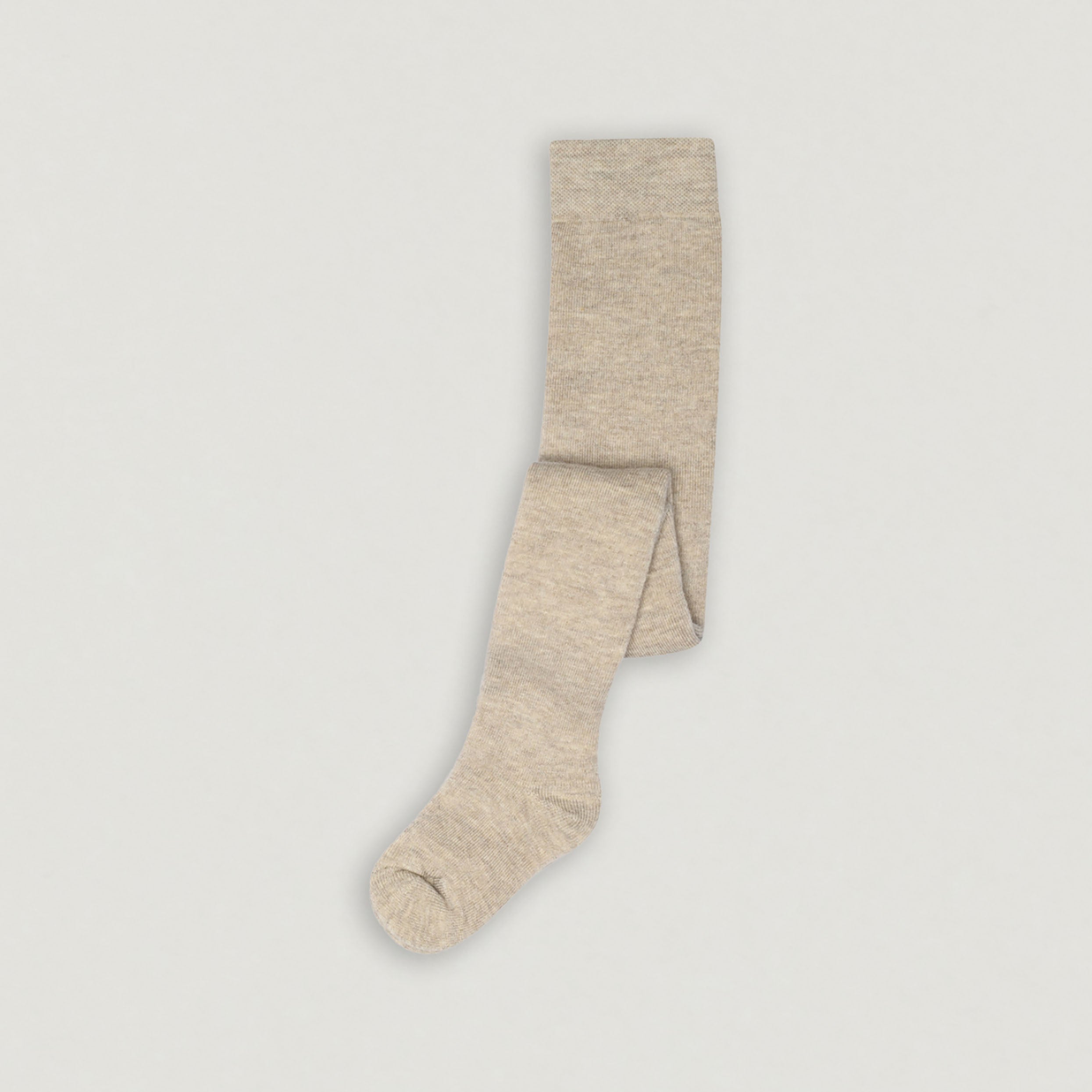 gefütterte Strumpfhose aus Wolle von mp Denmark in sand