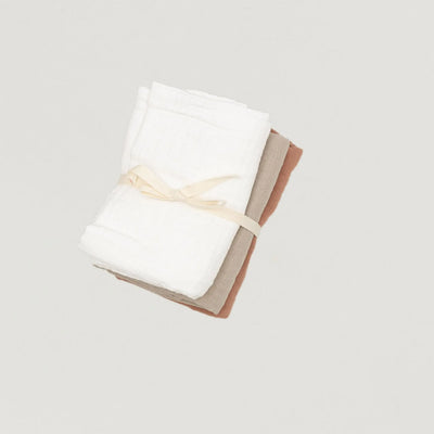 Babybox and Family BabyBox Collection 3er-Set Spucktücher aus Bio Baumwolle - Neue Farben #farbe_