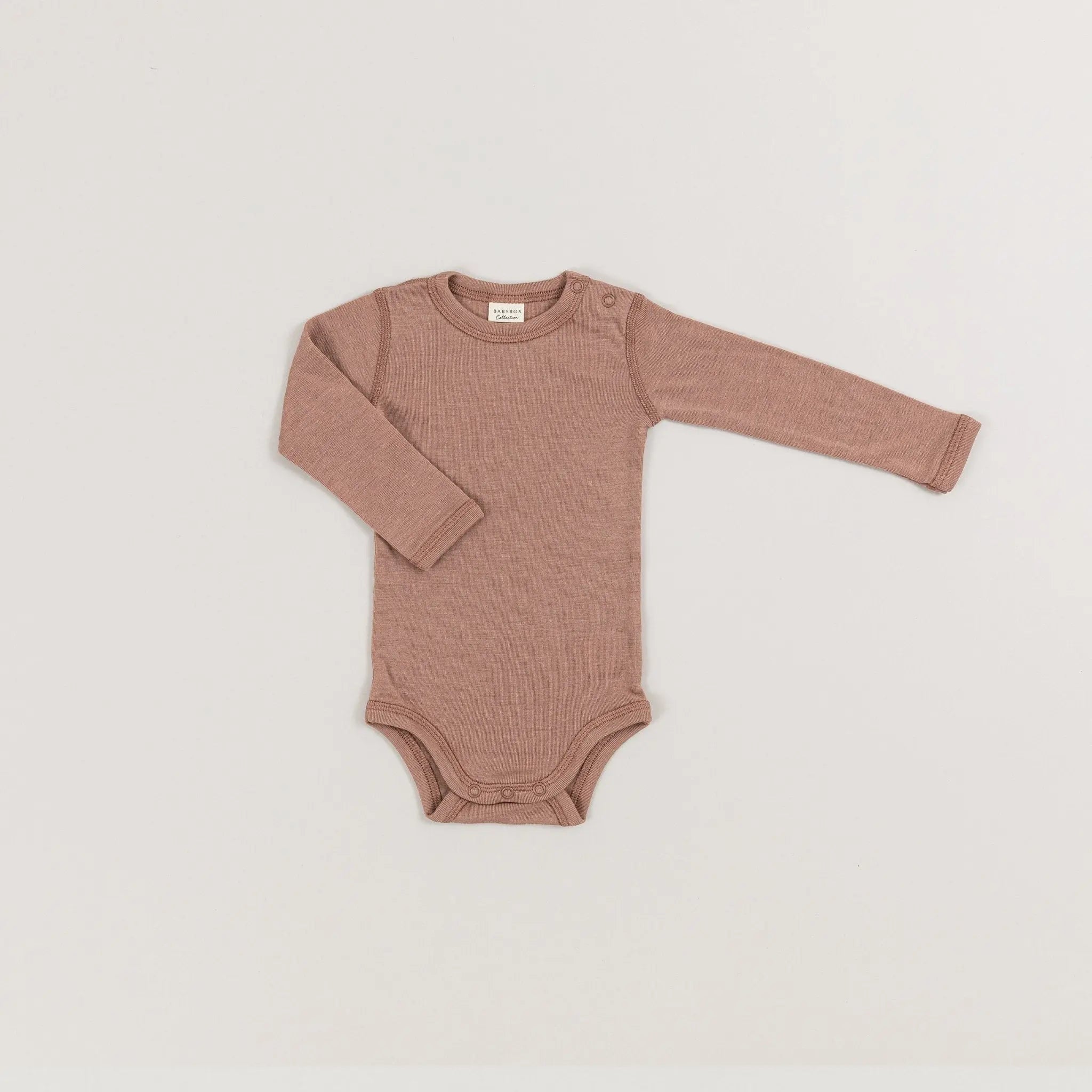 Babybox and Family BabyBox Collection Body aus Wolle & Seide 68/74 rose-fawn-bbcws #farbe_68/74