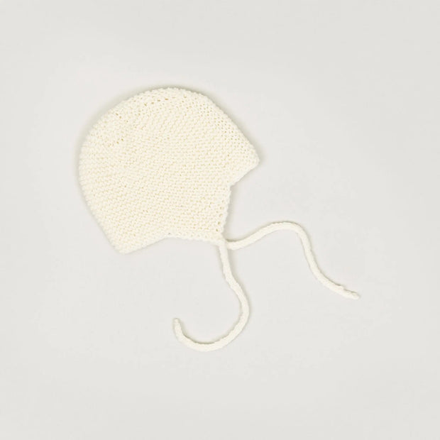 Babybox and Family BabyBox Collection Handmade Mütze aus Wolle vom Merinoschaf 56/62 creme #farbe_56/62