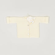 Babybox and Family BabyBox Collection Handmade Strickjacke aus Wolle 0-6m creme-bbh #farbe_0-6m
