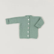 Babybox and Family BabyBox Collection Handmade Strickjacke aus Wolle 0-6m light-sage-bbh #farbe_0-6m