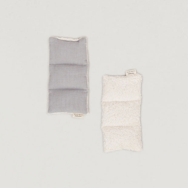 Babybox and Family BabyBox Collection Traubenkernkissen aus Bio-Baumwolle - Neue Farben light-grey-bb #farbe_