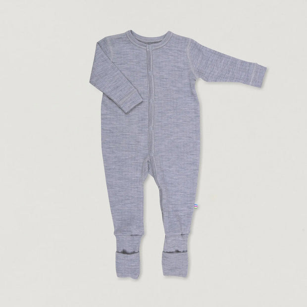 Babybox and Family Joha Pyjama aus Wolle 50 grau #farbe_50