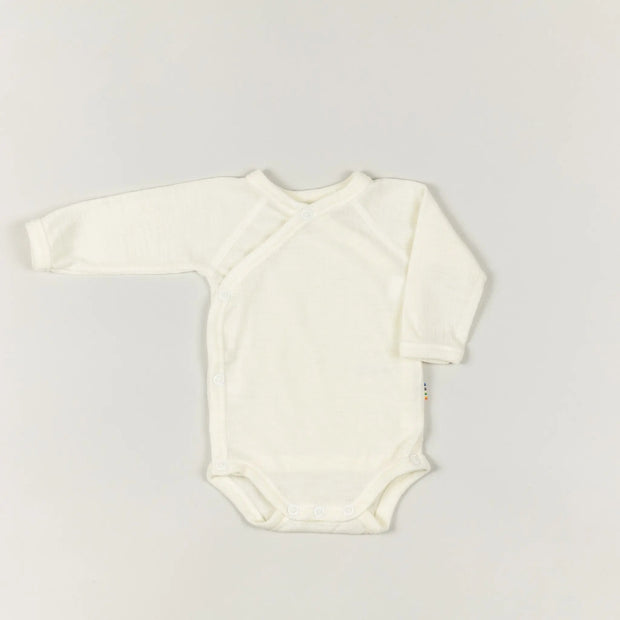 Babybox and Family Joha Wickelbody aus Wolle creme 40 #farbe_creme