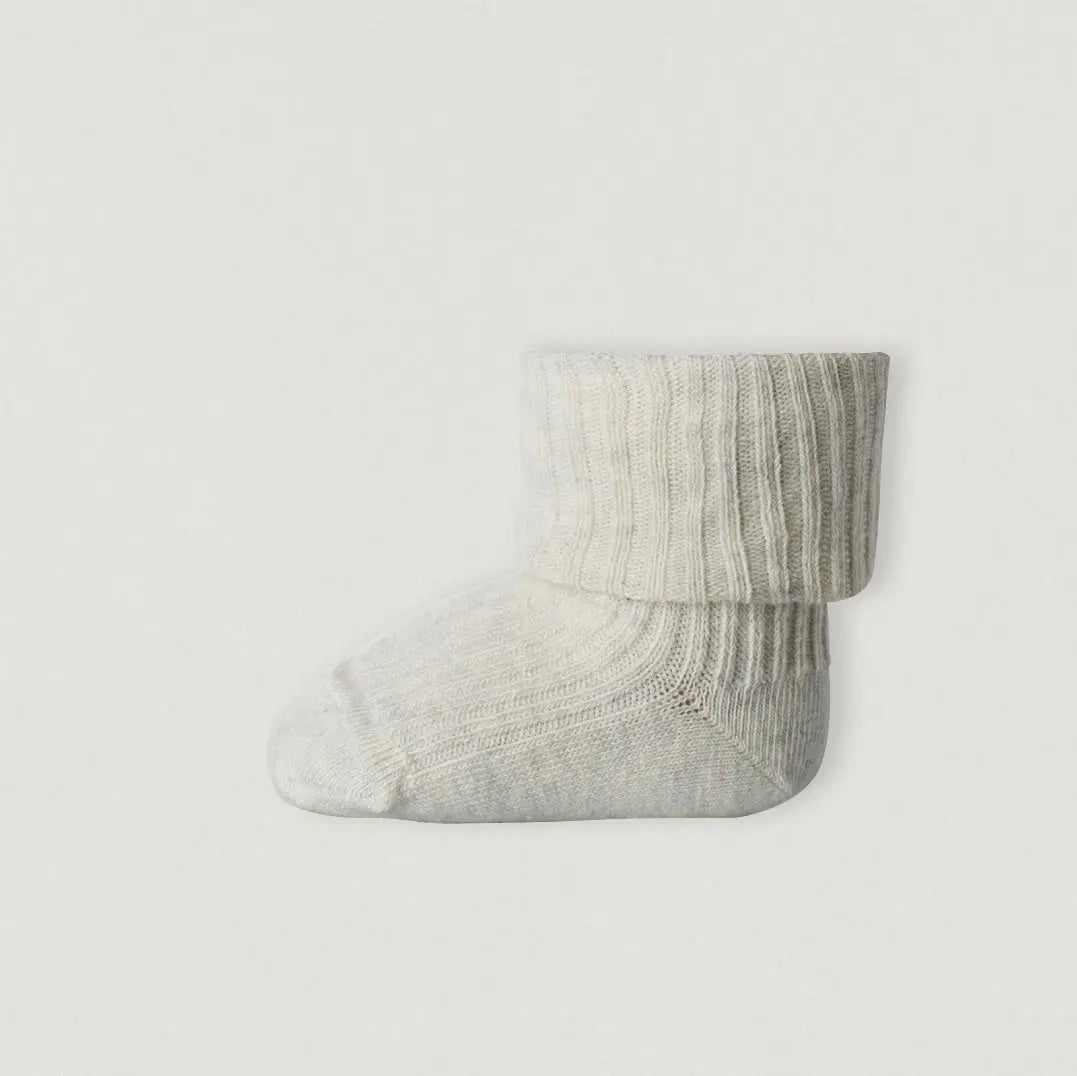 Babybox and Family MP Denmark Socken aus Baumwolle SS2022 15-16 beige-melange-499 #farbe_15-16