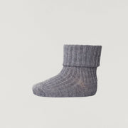 Babybox and Family MP Denmark Socken aus Wolle - AW2022 grau-491 15-16 #farbe_grau-491