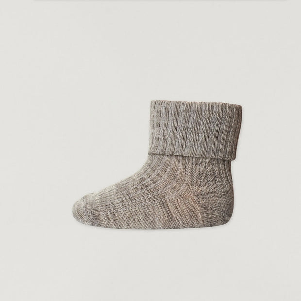 Babybox and Family MP Denmark Socken aus Wolle - AW2022 sand-202 15-16 #farbe_sand-202