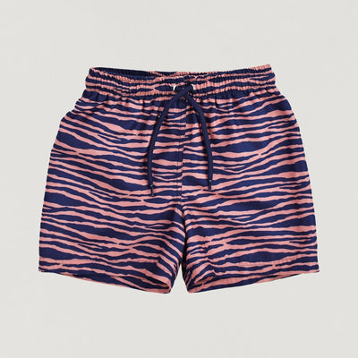 Babybox and Family Swim Essentials Badeshorts mit UV 50+ 74/80 blue-orange-zebra-se #farbe_74/80
